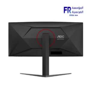 AOC CU34G4 67 34 Inch 180Hz 1ms 3440 × 1440 Fast VA Curved Adaptive Sync HDR10 Black Red Monitor