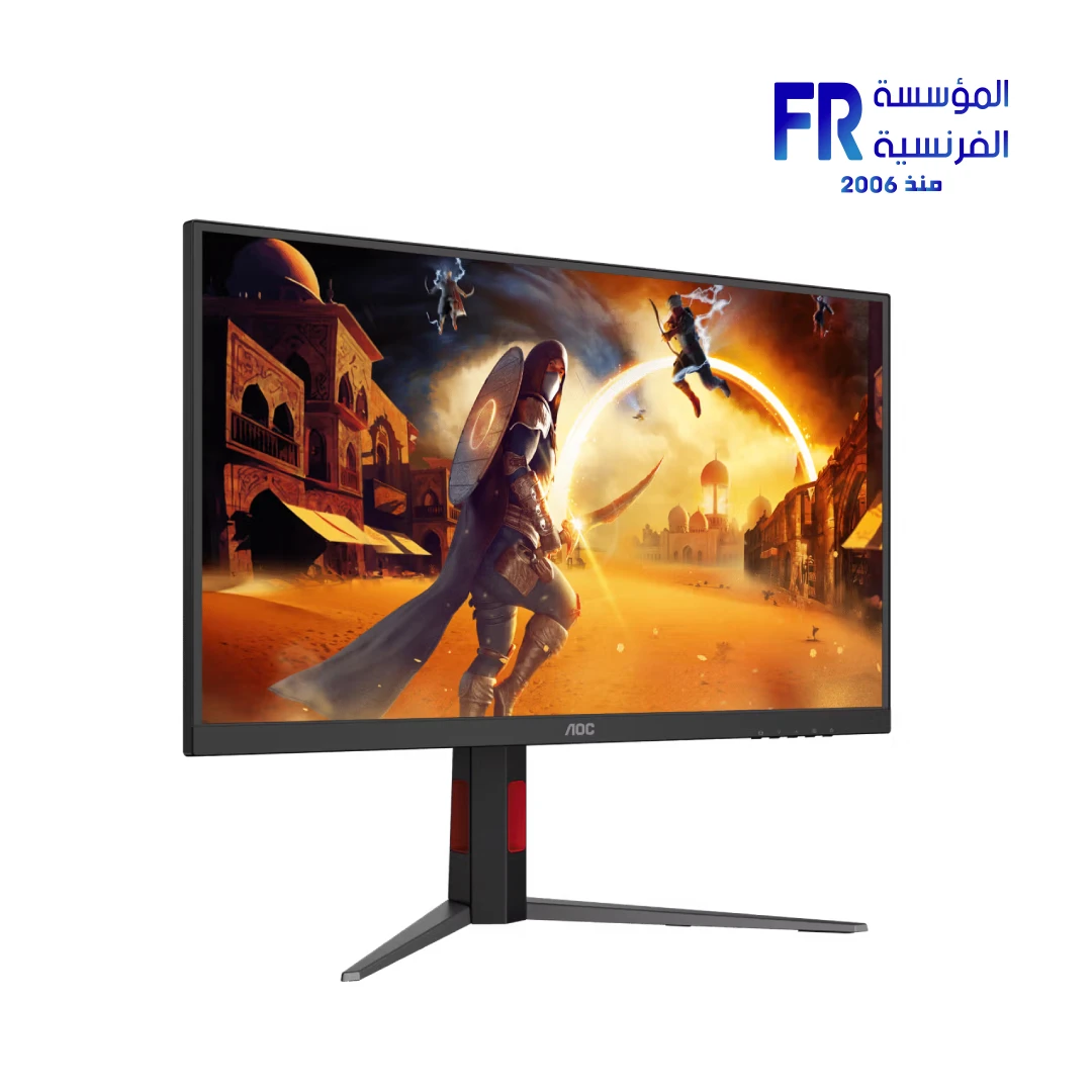 AOC U27G4 89 27 Inch 160Hz 320Hz 1ms 3840 × 2160 Fast IPS Flat Dual Refresh Rate DisplayHDR 400 Adaptive Sync Black Monitor