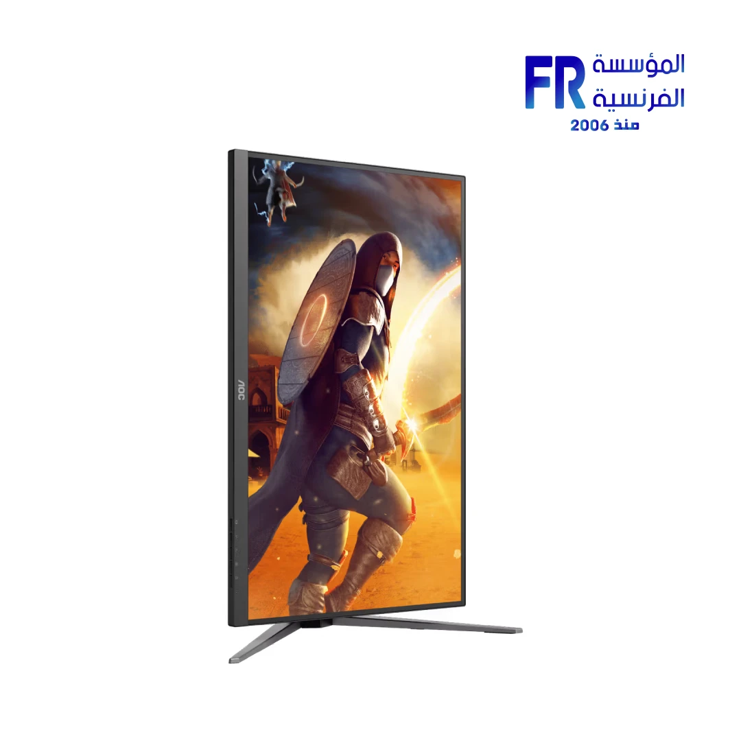 AOC U27G4 89 27 Inch 160Hz 320Hz 1ms 3840 × 2160 Fast IPS Flat Dual Refresh Rate DisplayHDR 400 Adaptive Sync Black Monitor