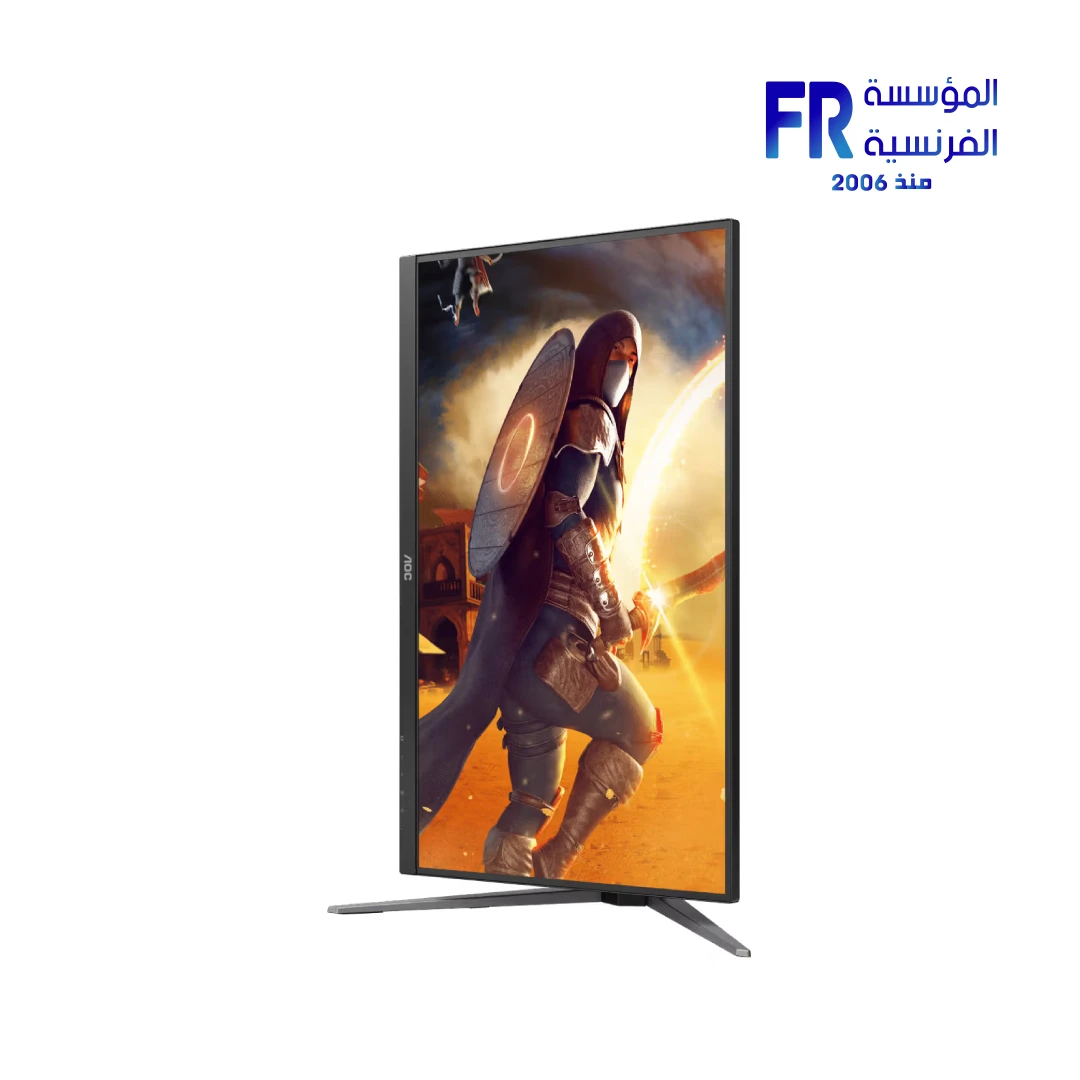 AOC U27G4 89 27 Inch 160Hz 320Hz 1ms 3840 × 2160 Fast IPS Flat Dual Refresh Rate DisplayHDR 400 Adaptive Sync Black Monitor