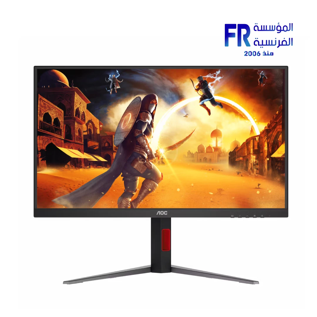 AOC U27G4 89 27 Inch 160Hz 320Hz 1ms 3840 × 2160 Fast IPS Flat Dual Refresh Rate DisplayHDR 400 Adaptive Sync Black Monitor