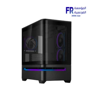 ASUS Prime AP202 ARGB Micro-ATX Support Tempered Glass With 3 120mm ARGB Fans Black Micro Tower Case