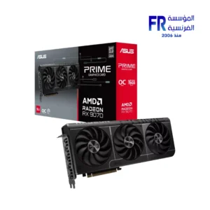 ASUS Prime Radeon RX 9070 EVO OC Edition 16GB GDDR6 256-bit 20Gbps PCIe 5.0 2.5 Slot Graphic Card