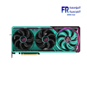 ASUS ROG Astral GeForce RTX 5080 OC Edition 16GB GDDR7 256 Bit 30Gbps 1801 TOPS AI Performance Quad Fan PCIe 5.0 Hatsune Miku White Edition Graphic Card