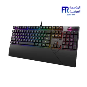 ASUS ROG Strix Scope II RX ROG RX Red Optical Mechanical Switches Aura Sync RGB Lighting ABS Keycaps Wired Black Gaming Keyboard