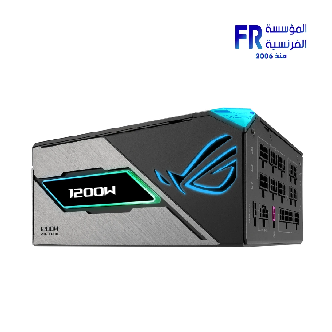 ASUS ROG Thor Platinum III 1200W 80 Plus Platinum ATX 3.1 ARGB Aura Sync 0dB Technology Fully Modular Power Supply - الصورة 3