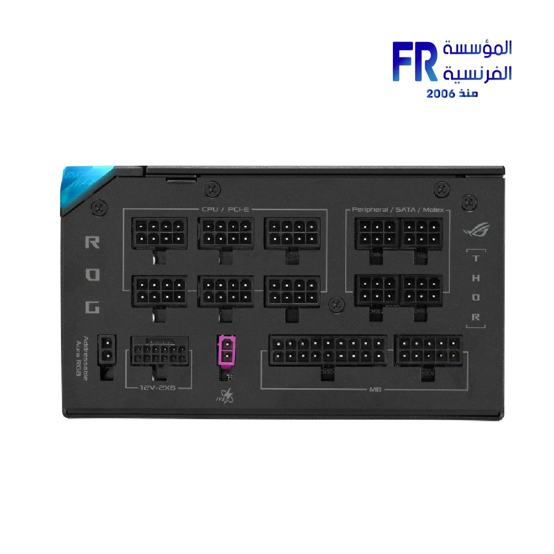 ASUS ROG Thor Platinum III 1200W 80 Plus Platinum ATX 3.1 ARGB Aura Sync 0dB Technology Fully Modular Power Supply - الصورة 7