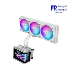 Asus ROG Ryuo IV SLC 360 ARGB 6.67 Inch AMOLED Display 360mm Radiator 3x 120mm ARGB PWM Fans White Edition Liquid CPU Cooler