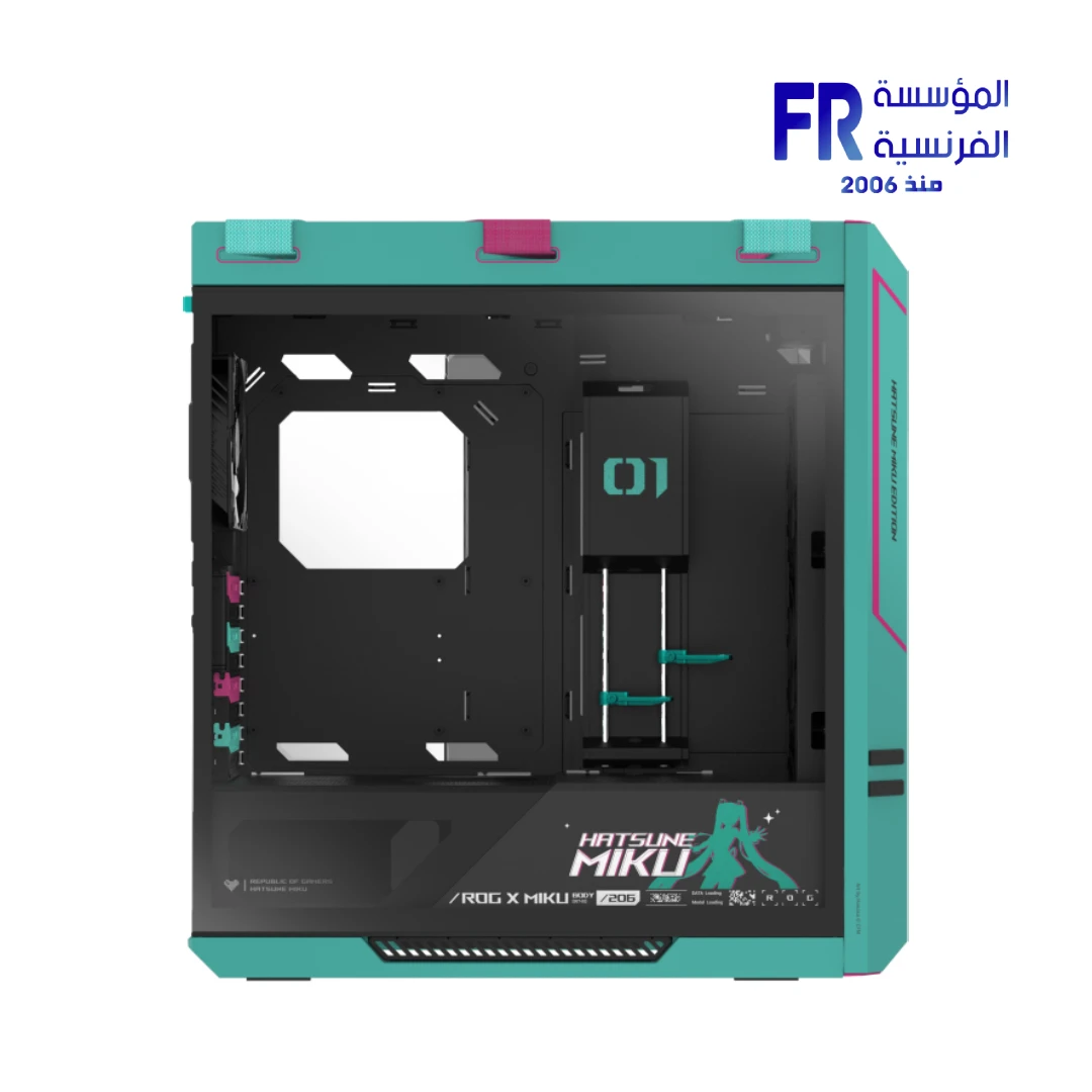 Asus ROG Strix Helios II GX601S EATX Triple Glass 4x 140mm PWM Fans Hatsune Miku White Mid Tower Case