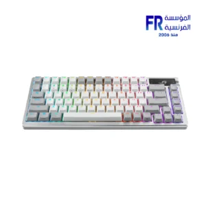Asus Rog Azoth M701 75 Percent Oled Nx Snow Arabic Tri Mode White Gaming Keyboard