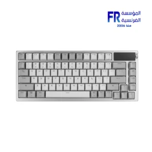 Asus Rog Azoth M701 75 Percent Oled Nx Snow Arabic Tri Mode White Gaming Keyboard