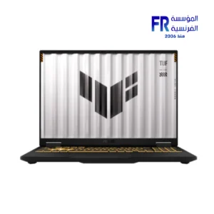 Asus TUF Gaming F16 2025 FX608JHR-RV057W - Intel Core i7 14650HX - 16GB DDR5 - 512GB SSD - NVIDIA GeForce RTX 5050 8GB GDDR7 - 16 Inch WUXGA 1920x1200 165Hz G-Sync - 90Wh Battery - Arabic Keyboard - Windows 11 Home Laptop