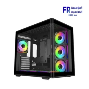Cooler Master Elite 600 ATX Tempered Glass ARGB Type C Black Mid Tower Case