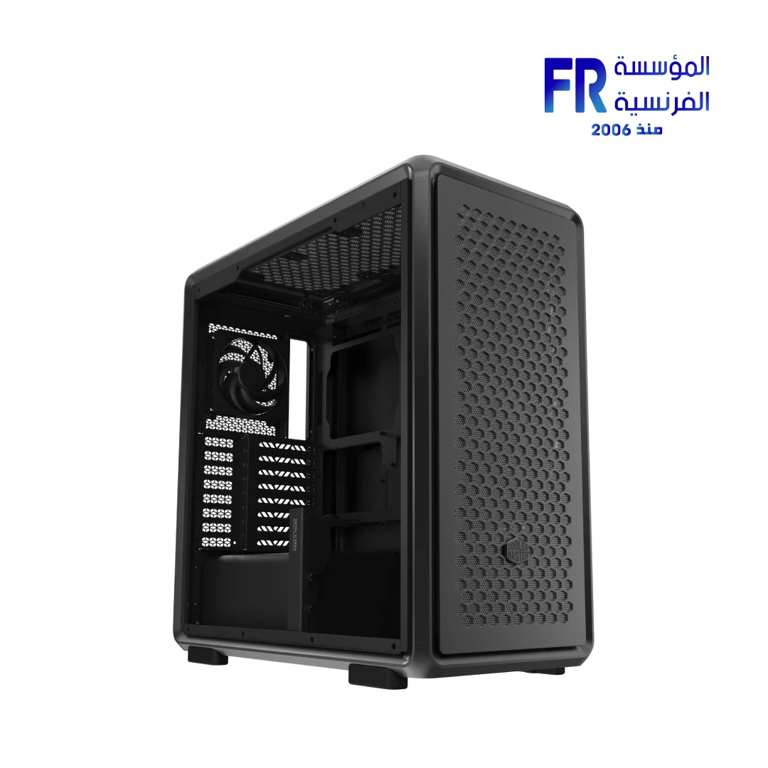 Cooler Master MasterFrame 600 EATX Tempered Glass Mobius USB 3.2 Gen 2x2 Type C Black Mid Tower Case