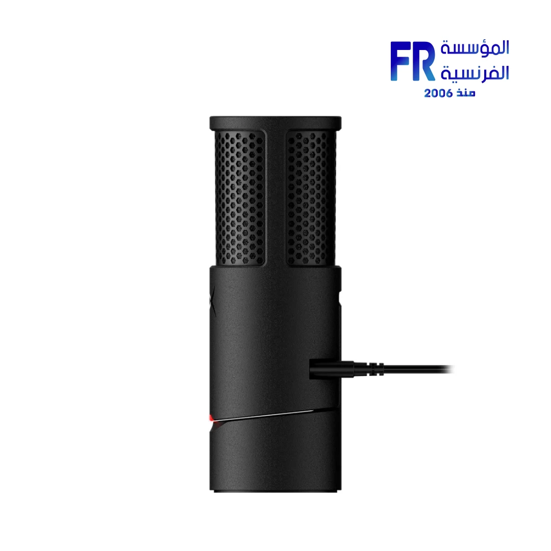 HyperX SoloCast 2 24 Bit 96kHz Cardioid Tap To Mute Black Usb C Gaming Microphone