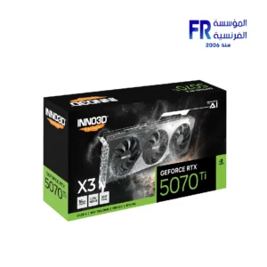 Inno3D GeForce RTX 5070 Ti X3 OC 16GB GDDR7 graphics card, image view 3, product code 415039010