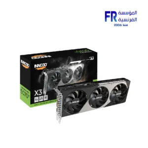 Inno3D GeForce RTX 5070 Ti X3 OC 16GB GDDR7 graphics card, image view 1, product code 415039010