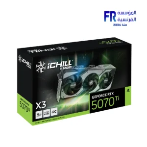 Inno3D GeForce RTX 5070 Ti iChill X3 16GB GDDR7 graphics card, image view 3, product code 415036010