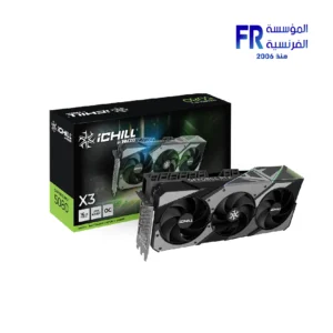 INNO3D GeForce RTX 5080 iCHILL X3 graphics card with 16GB GDDR7 memory