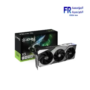 INNO3D GeForce RTX 5090 iCHILL X3 graphics card with 32GB GDDR7 memory