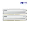 Klevv Fit V 32GB 2x16GB DDR5 6000MHz CL32 Ceramic White Desktop Memory