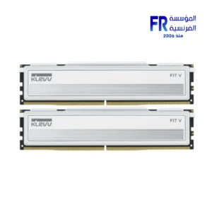 Klevv Fit V 32GB 2x16GB DDR5 6400MHz CL30 Ceramic White Desktop Memory