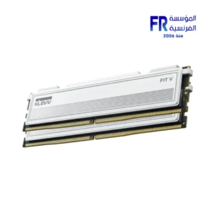 Alternative view of Klevv Fit V 32GB 2x16GB DDR5 6400MHz CL30 Ceramic White Desktop Memory