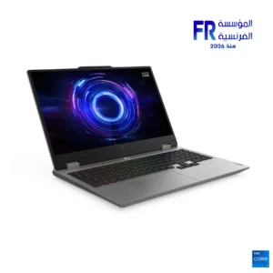 Lenovo LOQ 15IRX10 - 83JE0114AX - Intel Core i7-14700HX - 16GB DDR5 5600MHz - 512GB PCIe 4.0 NVMe SSD - NVIDIA GeForce RTX 5050 8GB GDDR7 - 15.6 Inch FHD 1920×1080 144Hz IPS Display - Wi-Fi 6 - White Backlit Arabic Keyboard - No OS - Luna Grey Laptop