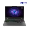 Lenovo LOQ 15IRX9 - 83DV000EAX - Intel Core i7-13650HX - 16GB DDR5 4800MHz - 512GB PCIe 4 NVMe SSD - NVIDIA GeForce RTX 3050 6GB GDDR6 - 15.6 Inch FHD 1920x1080 144Hz IPS Display - Wi-Fi 6 - White Backlit Arabic Keyboard - No OS - Luna Grey Laptop