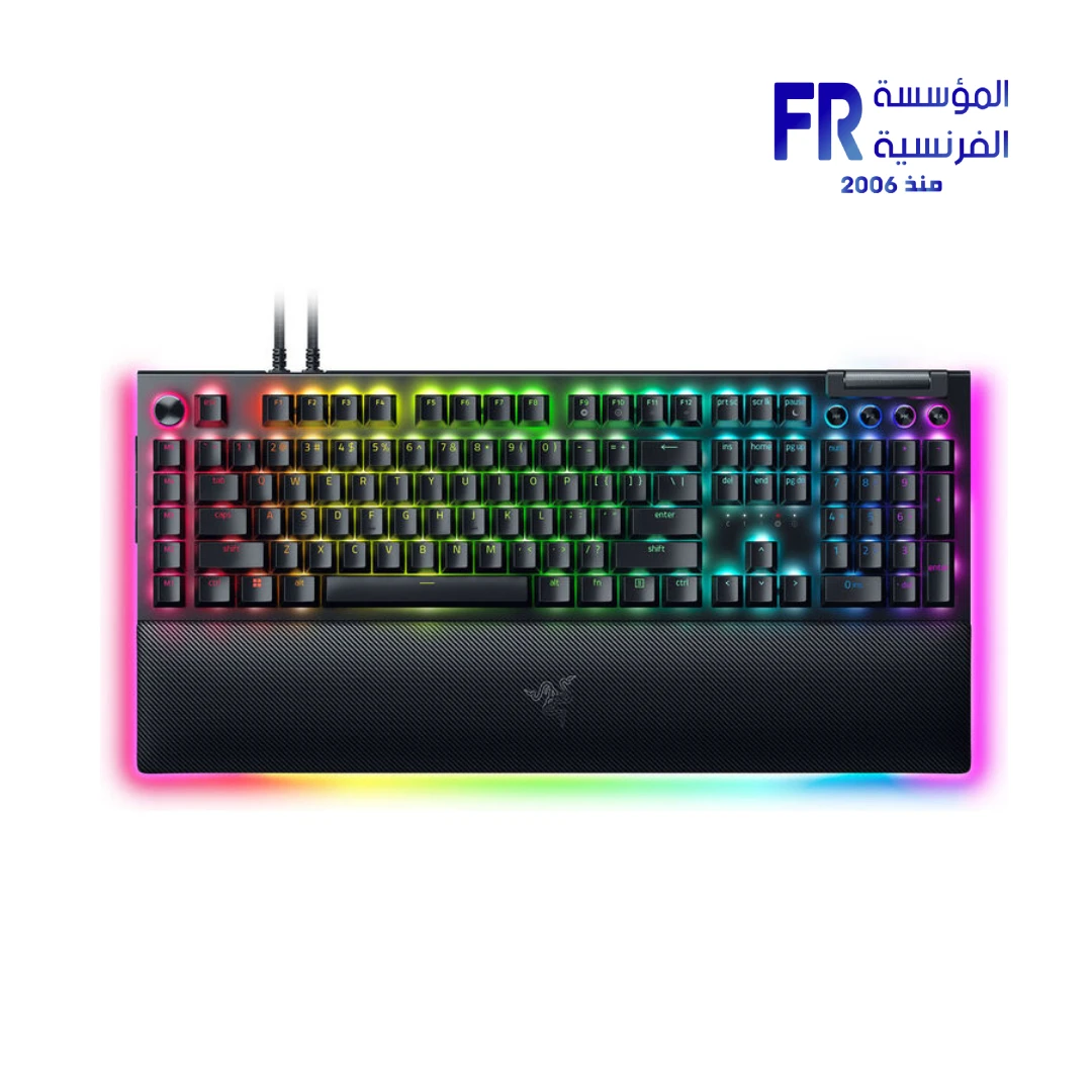 Razer BlackWidow V4 Yellow Mechanical Switch US Layout Wired Gaming Keyboard