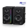Redragon Andante GS812 3 Inch Bass Unit 10W RGB Wooden Desktop Bluetooth 5.0 Wireless Speakers