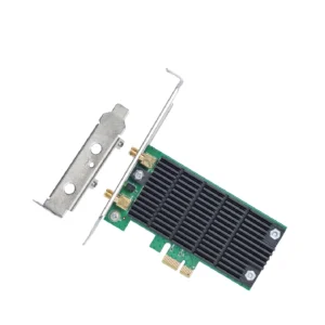 Tplink Archer T4E AC1200 Dual Band Wireless 1200Mbps High Speed PCIe Network Card With 2 Detachable Antennas and Low Profile Bracket PCIe Wi-Fi Adapter