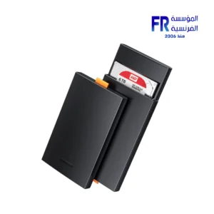 Ugreen CM237 2.5 Inch SATA to USB 3.0 5Gbps SuperSpeed Tool Free Installation SSD and HDD Compatible With 0.5 Meter Cable Black External Hard Drive Enclosure