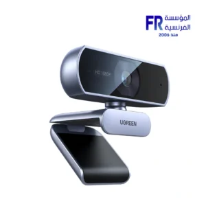 Ugreen CM678 1080P Full HD 30FPS Fixed Focus With Dual Omnidirectional Microphones DRC Brightness Balance 85 Degree Wide Angle 360 Degree Rotation 2 Meter Cable Black USB Webcam
