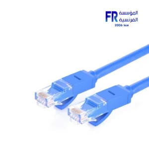 Ugreen NW102 10 Meter Cat 6 Gigabit 1000Mbps 250MHz 26AWG CCA Gold Plated RJ45 Connectors Fluke Tested High Speed Gaming and CCTV Optimized Blue LAN Cable