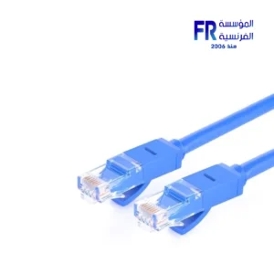 Ugreen NW102 15 Meter Cat 6 Gigabit 1000Mbps 250MHz 26AWG CCA Gold Plated RJ45 Connectors Fluke Tested High Speed Gaming and CCTV Optimized Blue LAN Cable