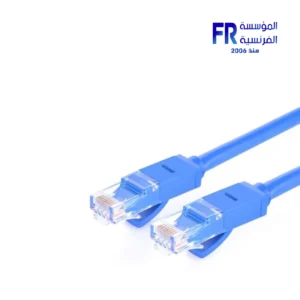 Ugreen NW102 20 Meter Cat 6 Gigabit 1000Mbps 250MHz 26AWG CCA Gold Plated RJ45 Connectors Fluke Tested High Speed Gaming and CCTV Optimized Blue LAN Cable