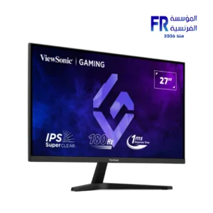 ViewSonic VX27G1 HD 27 Inch 180Hz 1ms MPRT FHD IPS Flat G-Sync Compatible HDR10 Black Monitor