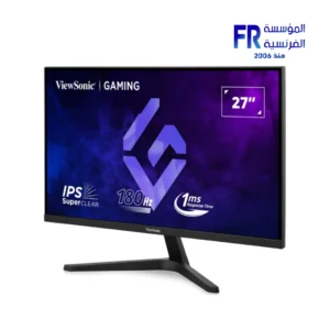 ViewSonic VX27G1 HD 27 Inch 180Hz 1ms MPRT FHD IPS Flat G-Sync Compatible HDR10 Black Monitor