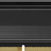 KLEVV FIT V Jet Black low-profile DDR5 desktop memory module, official manufacturer product image