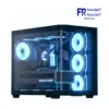 Aerocool P500C with 4 ARGB Fans and 750W 80 Plus Bronze PSU Black Mid Tower Gaming Case