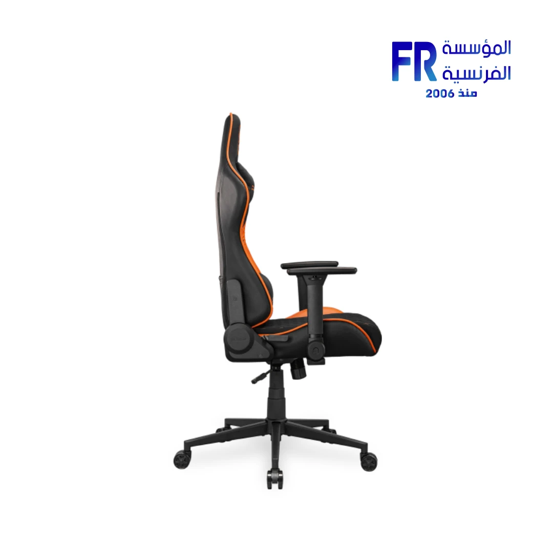 Cougar Armor One V2 F Imitation Linen 4D Armrests Black Gaming Chair - Image 4