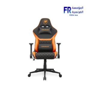 Cougar Armor One V2 F Imitation Linen 4D Armrests Black Gaming Chair