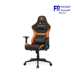 Cougar Armor One V2 F Woven Fabric 4D Armrests Orange Gaming Chair