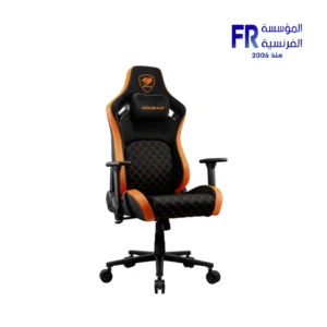 Cougar Defensor F Woven Fabric PushBack Lumbar 4D Folding Armrests Orange Gaming Chair