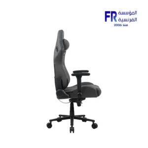Cougar Defensor S Leather Like Fabric PushBack Lumbar 4D Folding Armrests Jet Gray Gaming Chair
