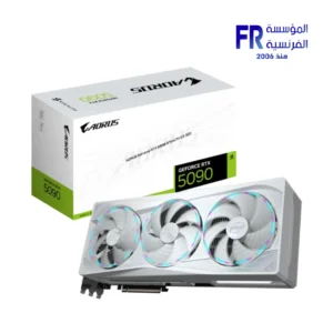 Gigabyte Aorus GeForce Rtx 5090 Stealth Ice 32GB Gddr7 White Graphics Card