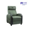Cougar Ranger Elite Army Green Leather-Like Fabric Gaming Sofa with Footrest