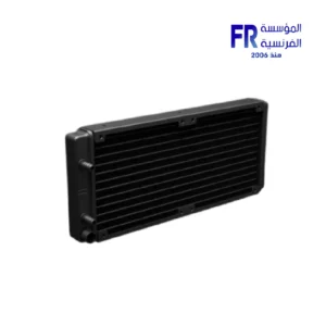 GAMDIAS AURA GL240 DIGITAL black AIO cooler pump display and components