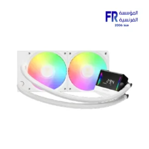 GAMDIAS CHIONE E4-240 WH liquid CPU cooler, gallery view 2